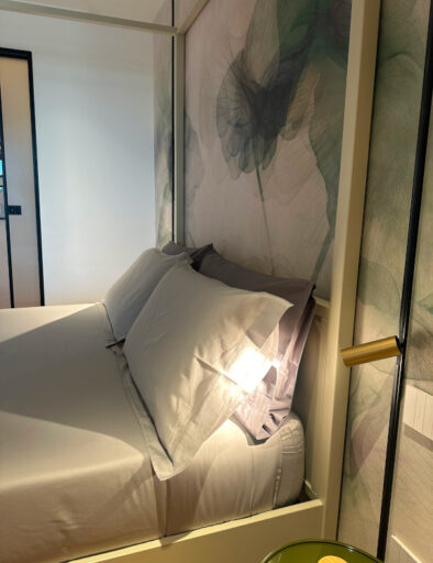 letto matrimoniale cuscini